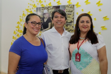 Carolina Meneses, Gerardo Meneses y Clara Inés Triviño Medina.